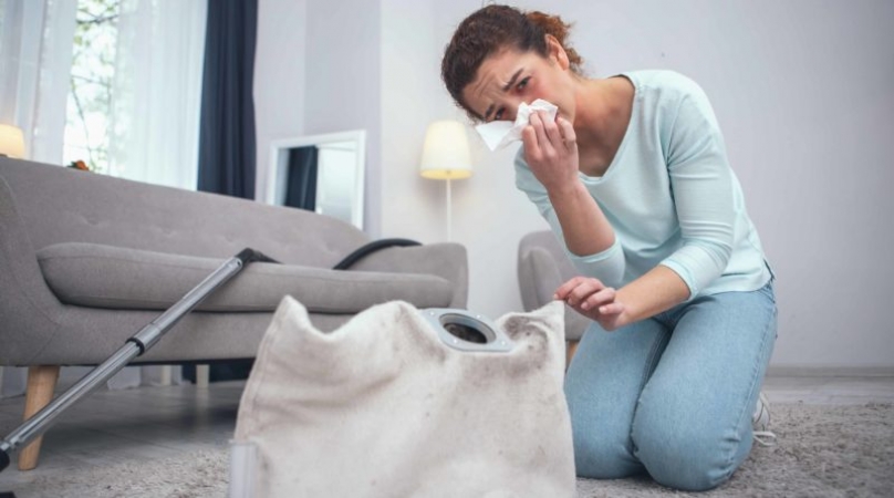 Химчистка мебели поможет при аллергии на пыль