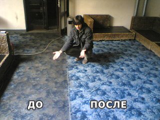 Химчистка ковролина в Киеве